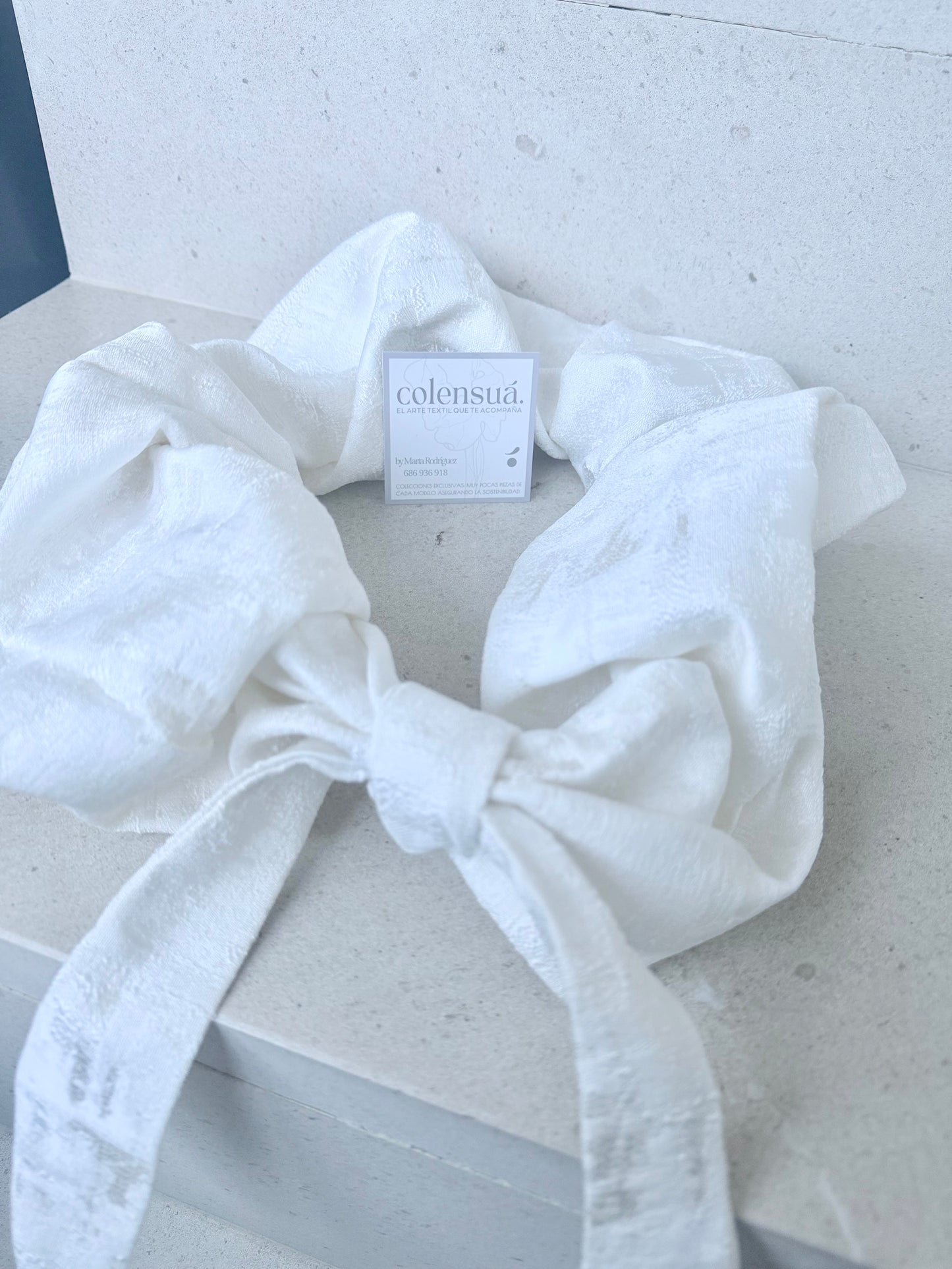 Colensuá blanco novia