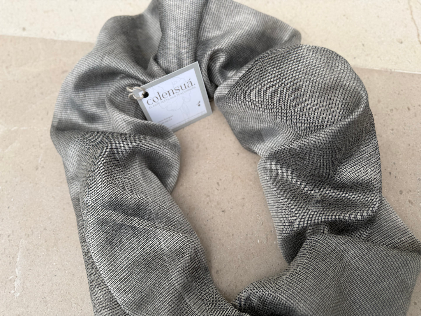 Colensuá fiesta gris plata
