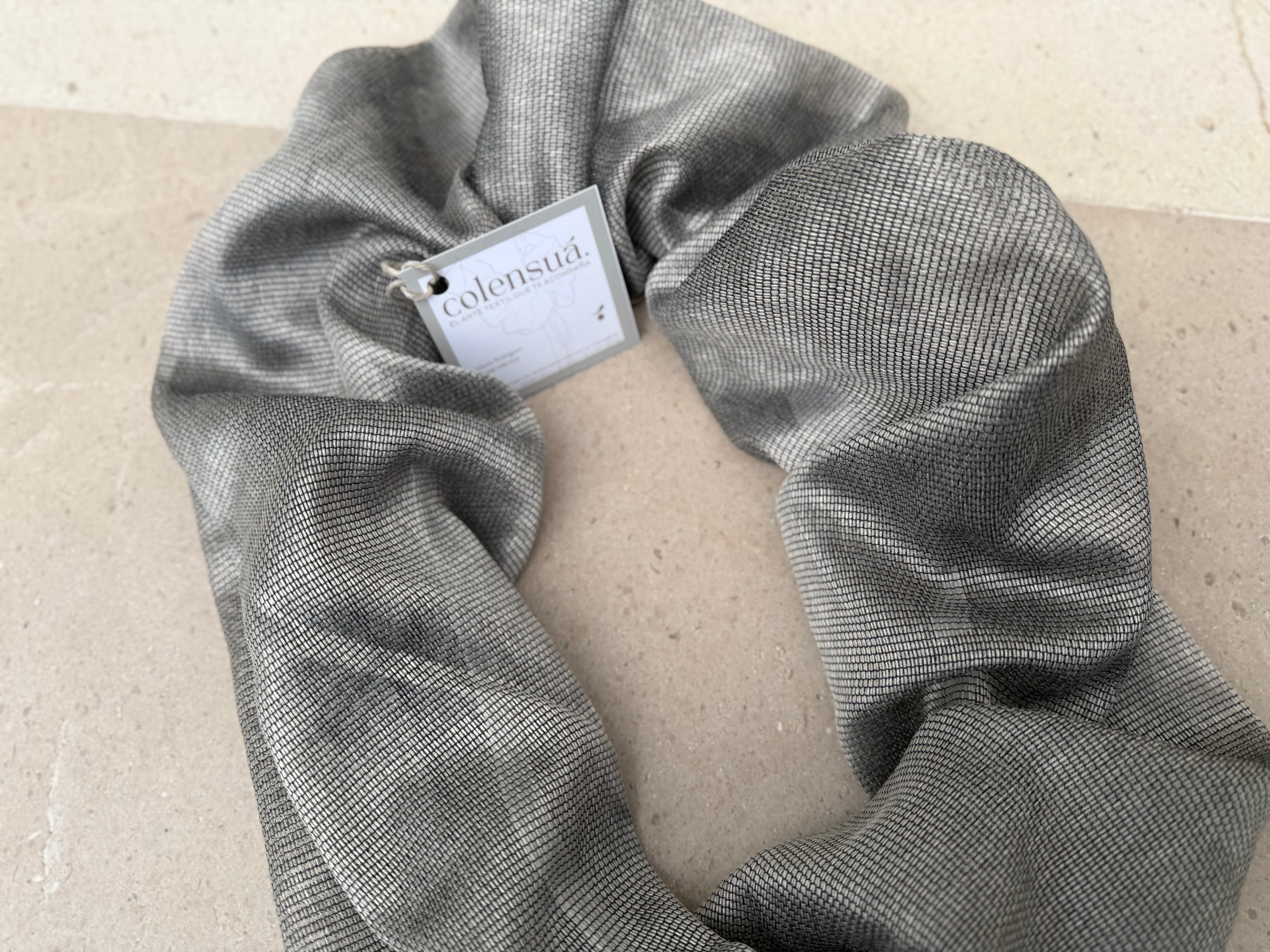 Colensuá fiesta gris plata