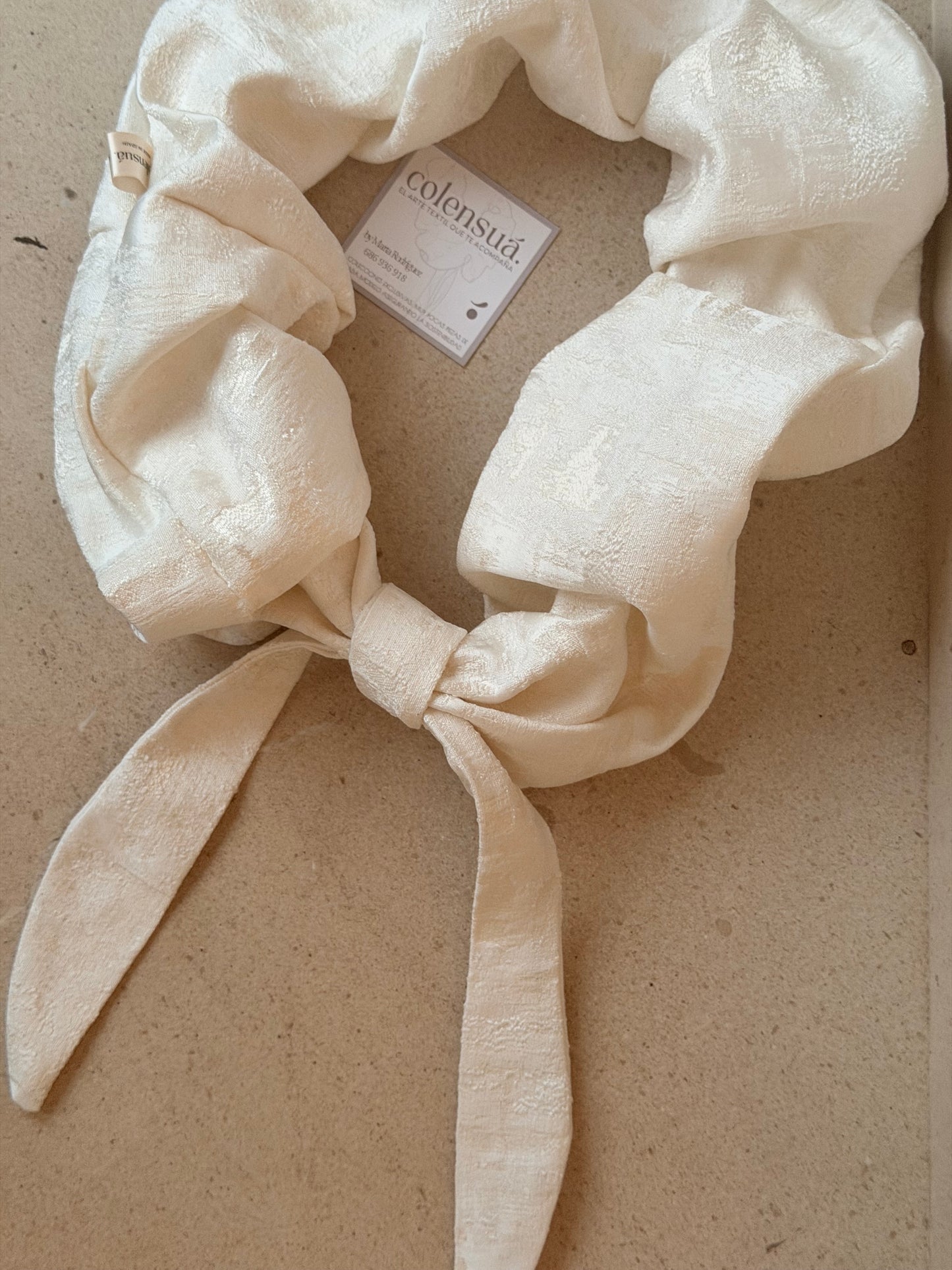 Colensuá blanco novia