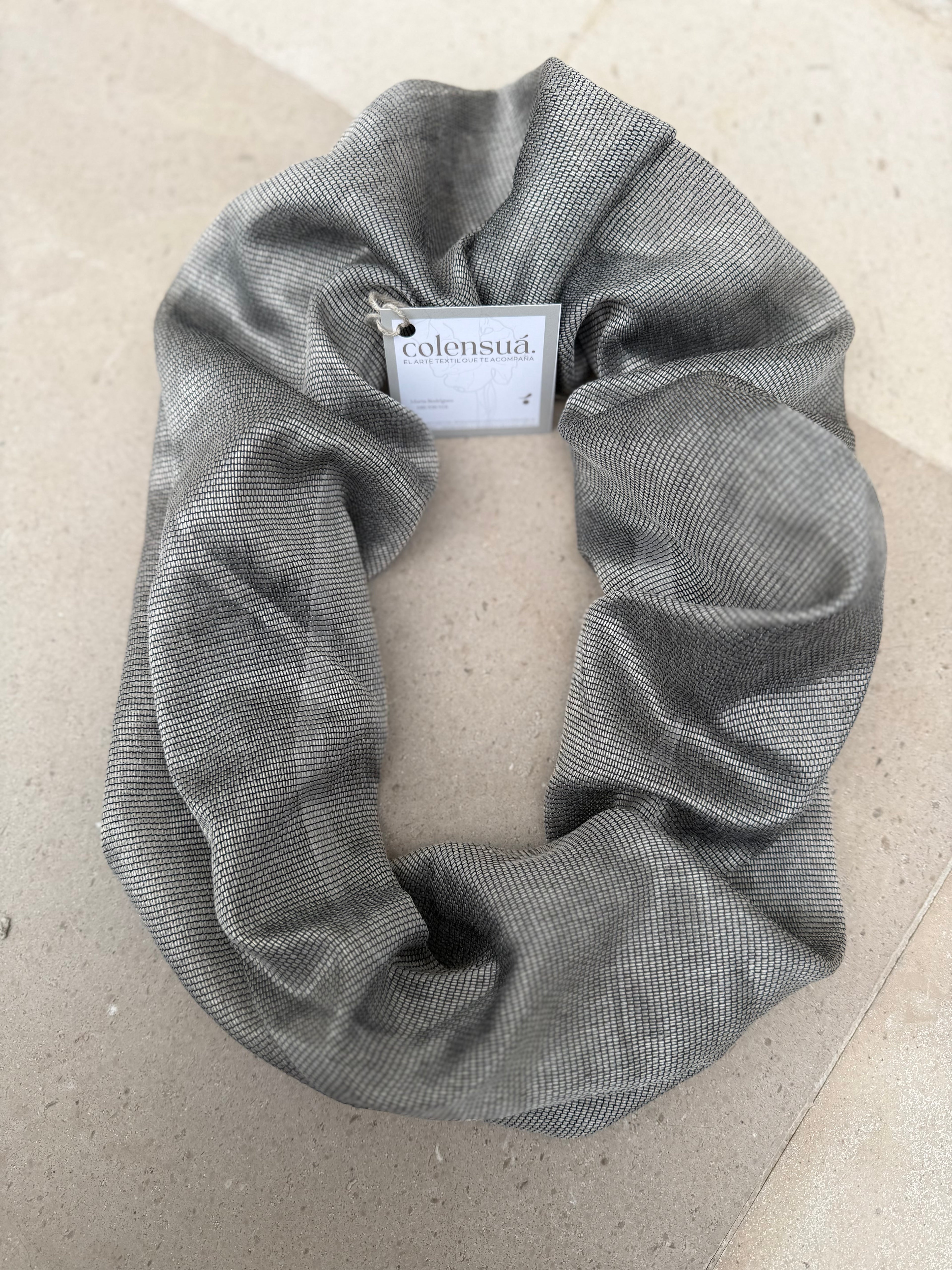 Colensuá fiesta gris plata