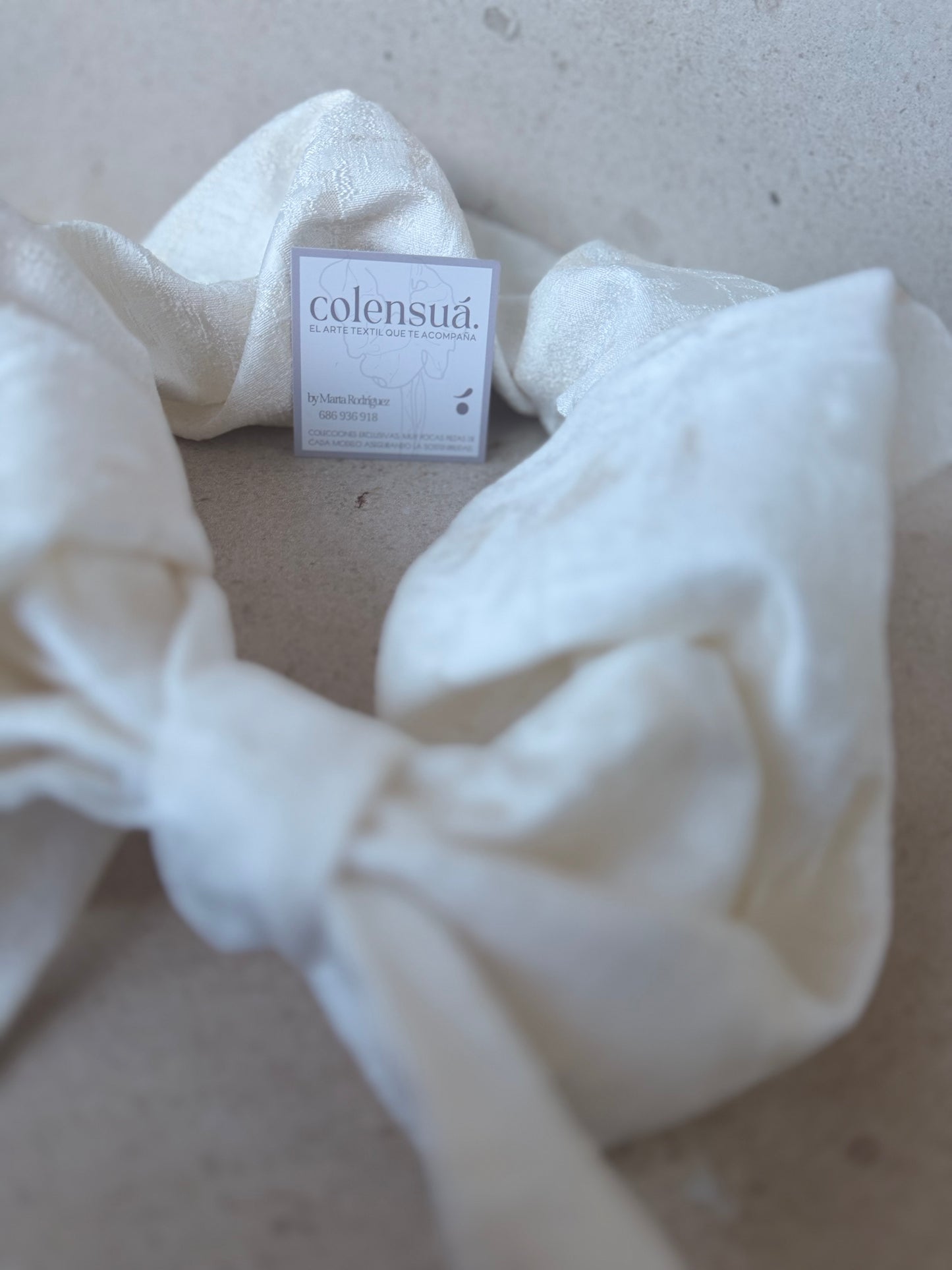 Colensuá blanco novia