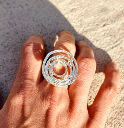 Accesorio - Anillo plateado - Colensuá