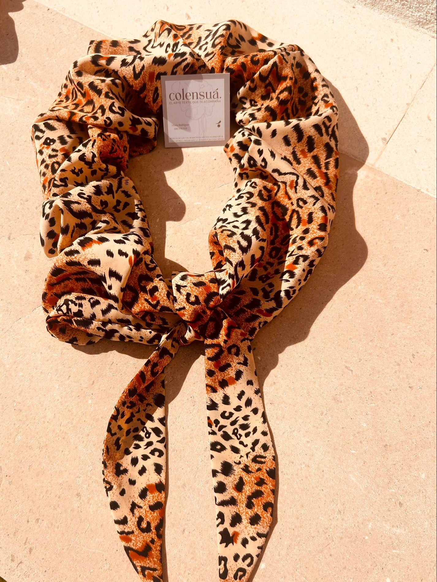 Colensuá Animal Print Marrón