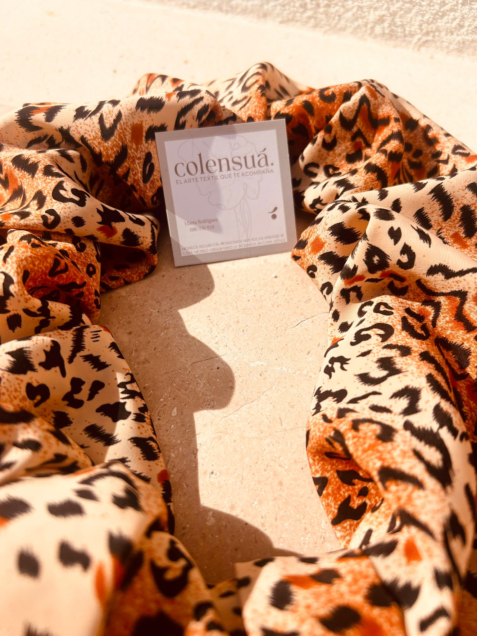 Colensuá Animal Print Marrón