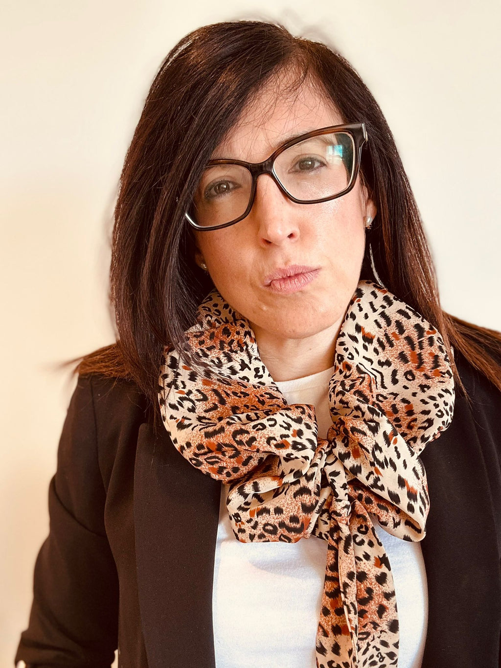 Colensuá Animal Print Marrón