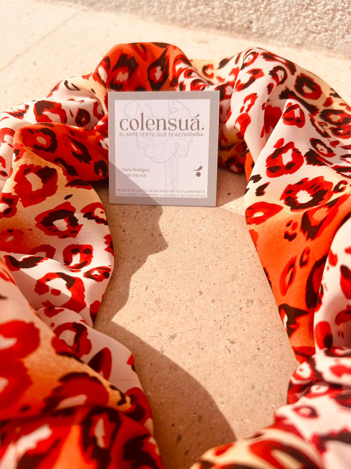 Colensuá Animal Print Rojo