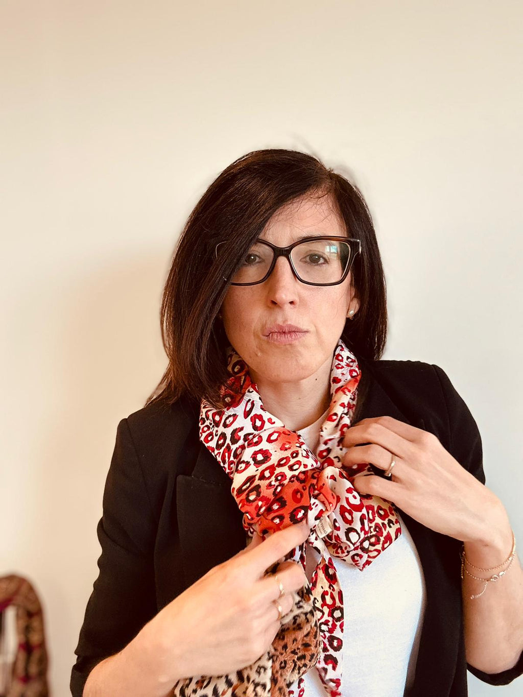 Colensuá Animal Print Rojo