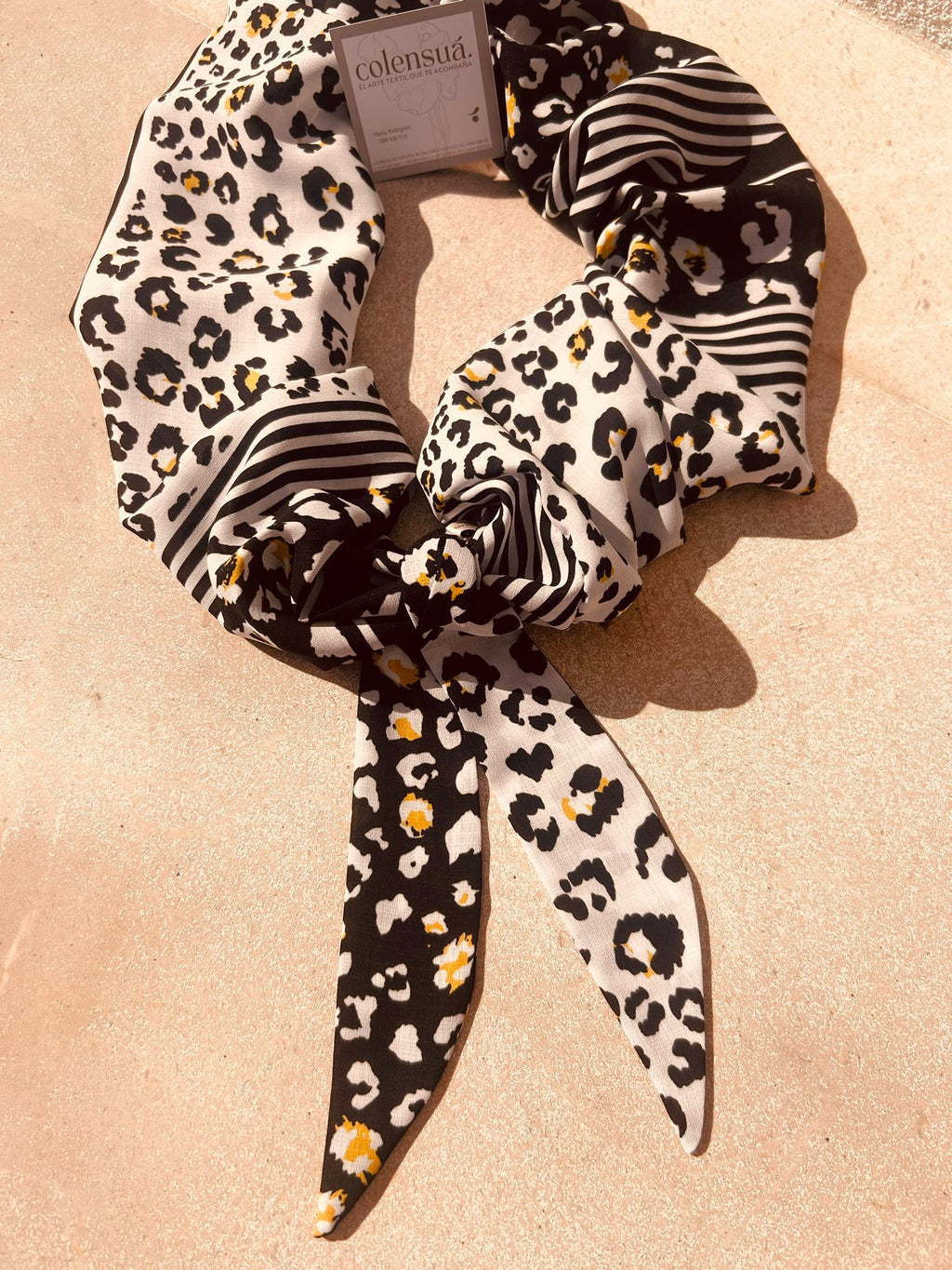 Colensuá Animal Print Negro