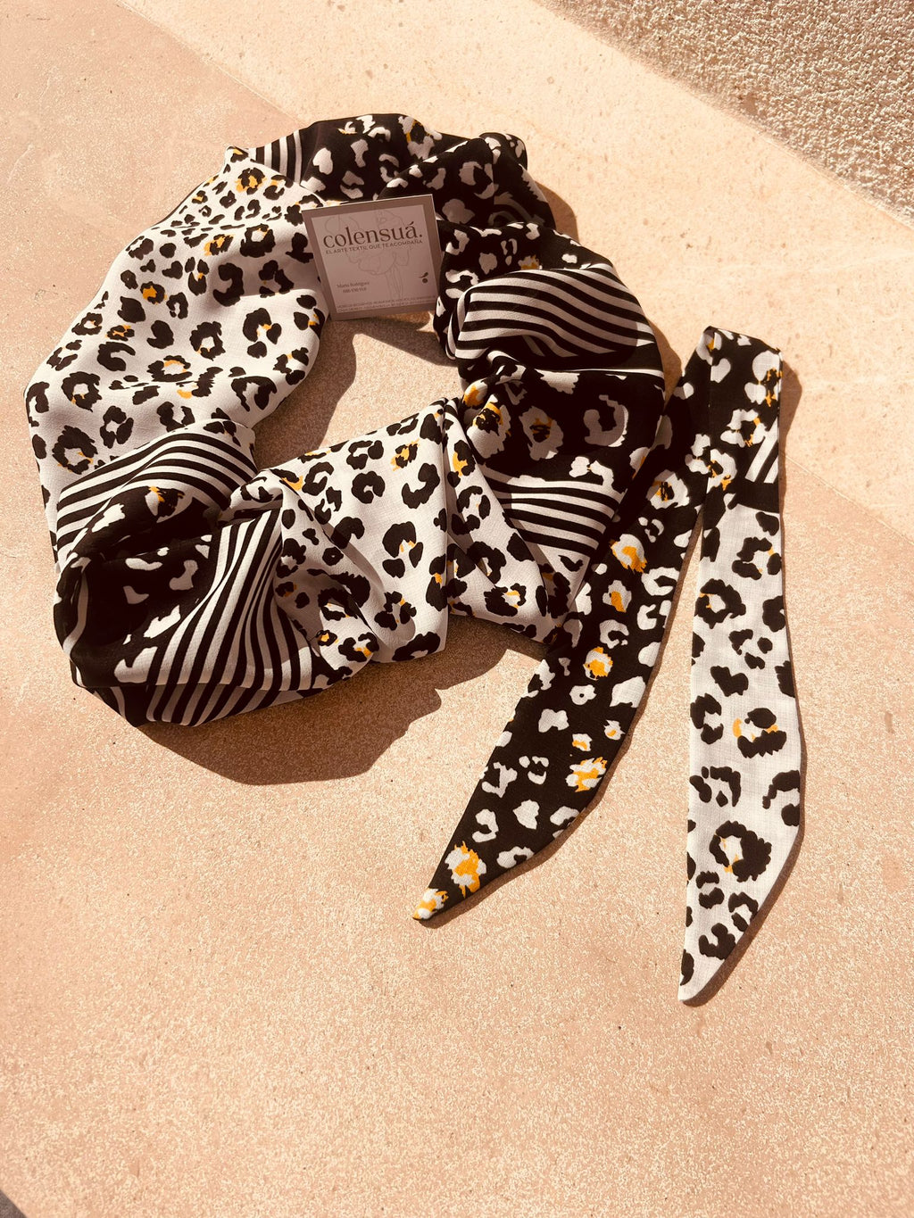 Colensuá Animal Print Negro