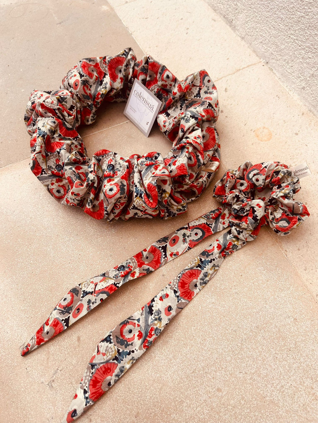 Colensuá Único con Coletero (Tela estilo Liberty UK)