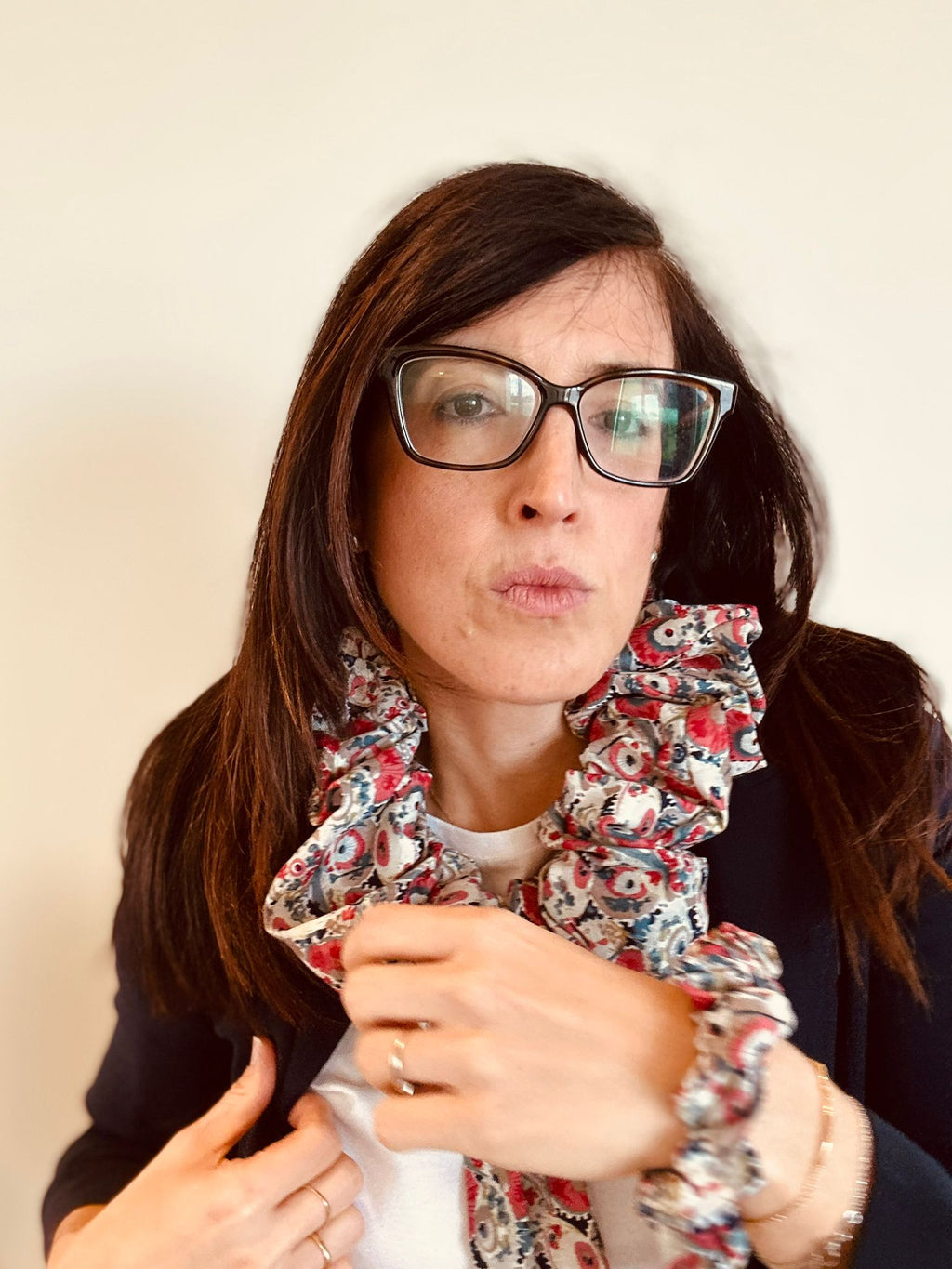 Colensuá Único con Coletero (Tela estilo Liberty UK)