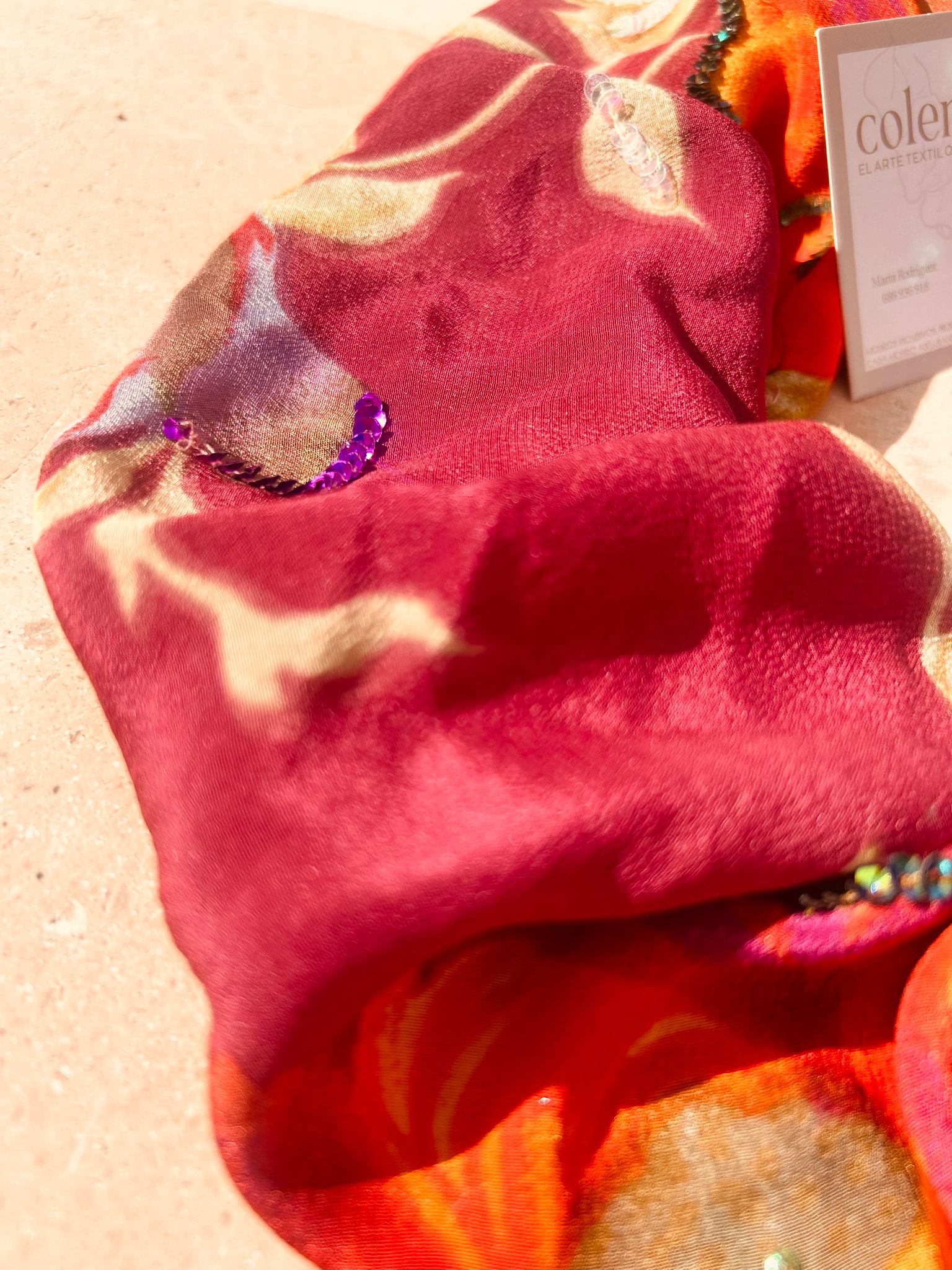 Colensuá Seda Joya con Pedrería